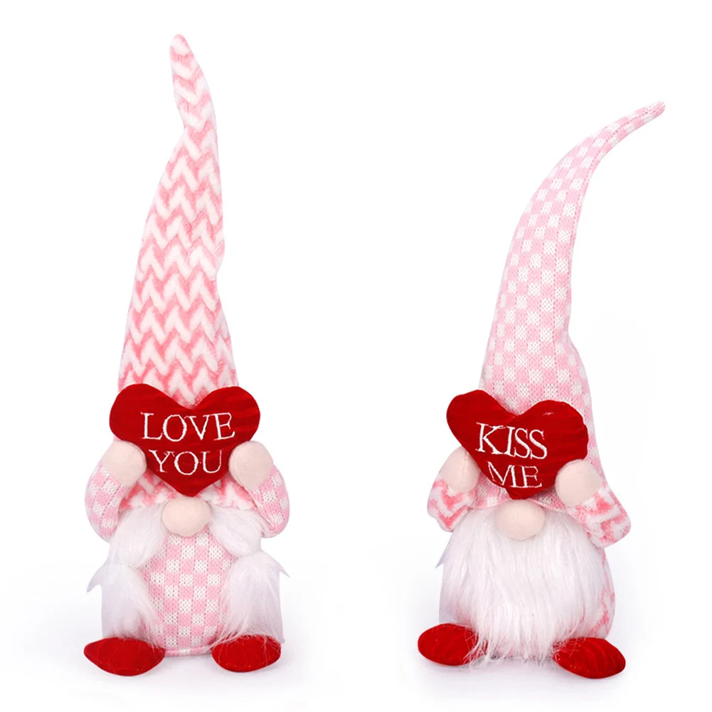 New High Quality 2Pcs Valentines Day Gnomes Love Faceless Doll Holiday Figurines Home Party Kid Toy Decorations Lover Gift
New High Quality 2Pcs Valentines Day Gnomes Love Faceless Doll Holiday Figurines Home Party Kid Toy Decorations Lover Gift