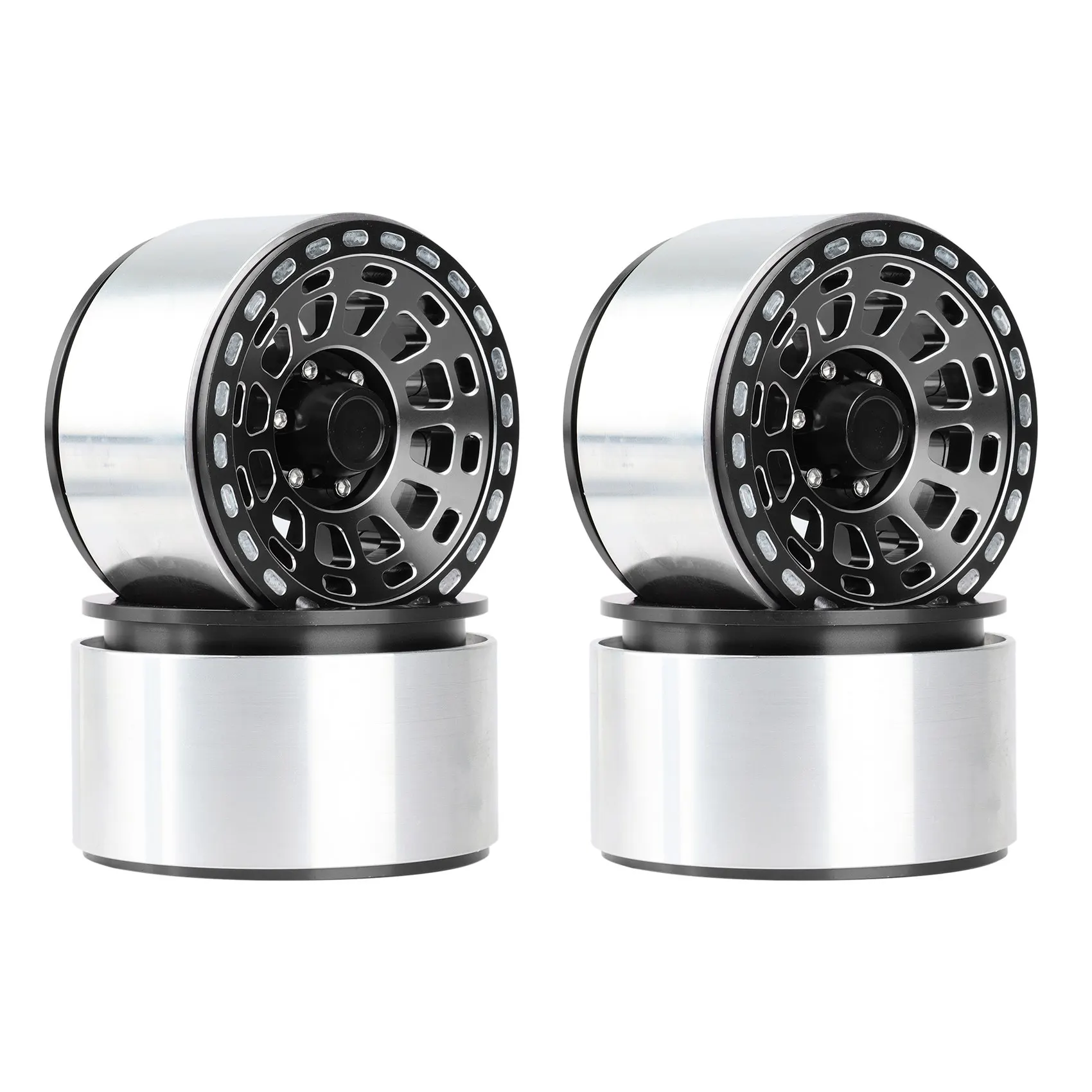 4PCS Metal 2.9 Inch Beadlock Wheel Rim Hub for 1/6 RC Crawler Car Axial SCX6 AXI05000 JEEP JLU Upgrades Parts,2
4PCS Metal 2.9 Inch Beadlock Wheel Rim Hub for 1/6 RC Crawler Car Axial SCX6 AXI05000 JEEP JLU Upgrades Parts,2