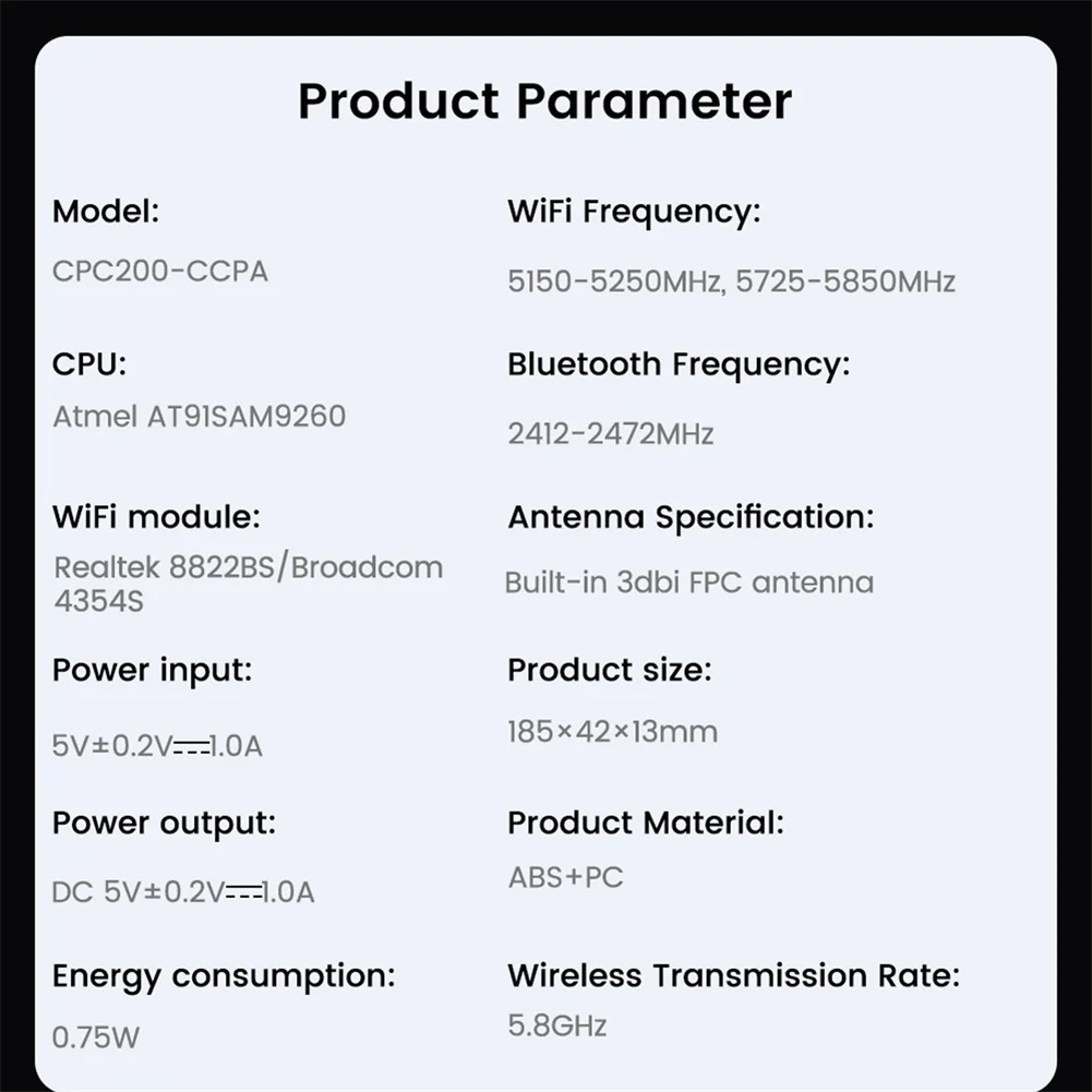 USB Dongle Ado Car Mirror Player WiFi Built-in Autokit APK CPC200-CCPA Car Multimedia Play C200-CCPA Car Multimedia P
USB Dongle Ado Car Mirror Player WiFi Built-in Autokit APK CPC200-CCPA Car Multimedia Play C200-CCPA Car Multimedia P