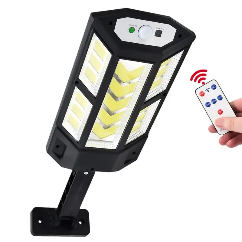 Solar Outdoor Lights LED Solar Flood Lights Motion Sensor Lights 180-degree Wide Angle Solar Powered Light For Parking Lots
Solar Outdoor Lights LED Solar Flood Lights Motion Sensor Lights 180-degree Wide Angle Solar Powered Light For Parking Lots