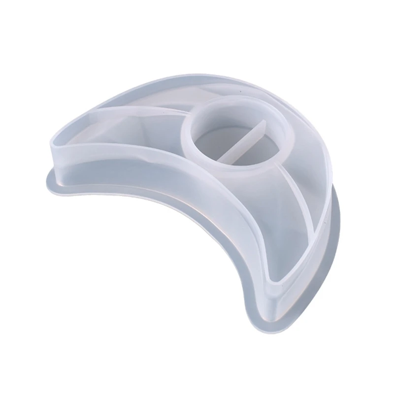 Moon Shape Candle Holder Molds for Resin Epoxy Casting Mold for DIY Candlestick Jewelry Tray Wedding Home Table Decor 
Moon Shape Candle Holder Molds for Resin Epoxy Casting Mold for DIY Candlestick Jewelry Tray Wedding Home Table Decor