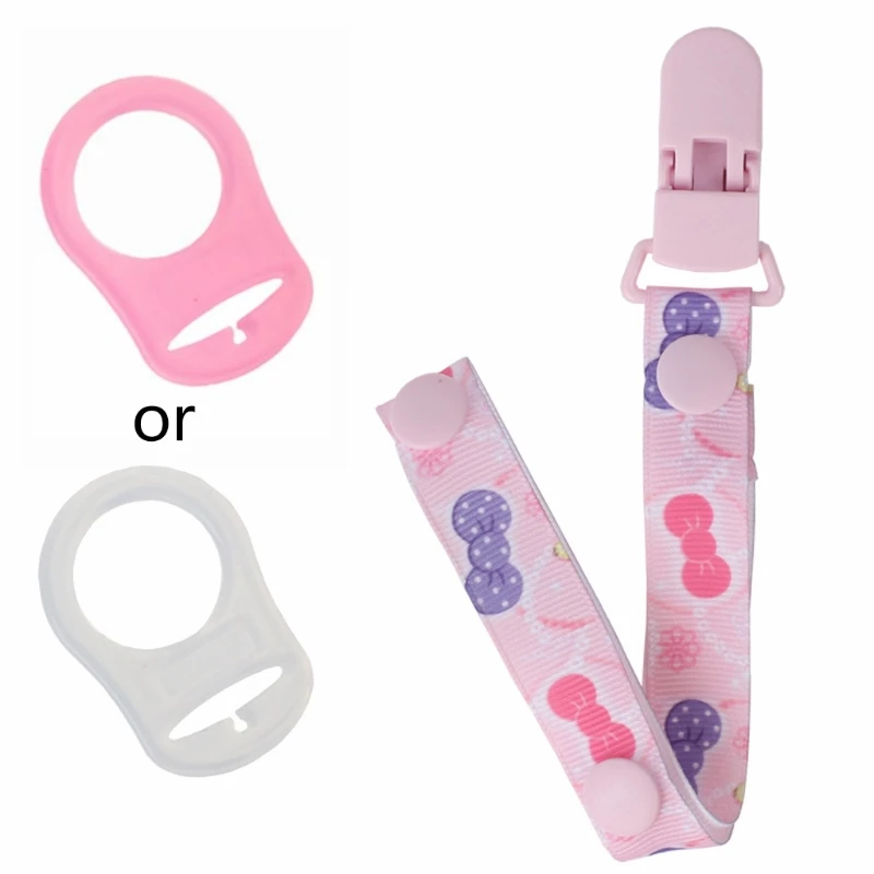 Baby Pacifier Chain with Holder Clip Adapter for MAM Rings Dummy Soother Nipple Leash Strap
Baby Pacifier Chain with Holder Clip Adapter for MAM Rings Dummy Soother Nipple Leash Strap