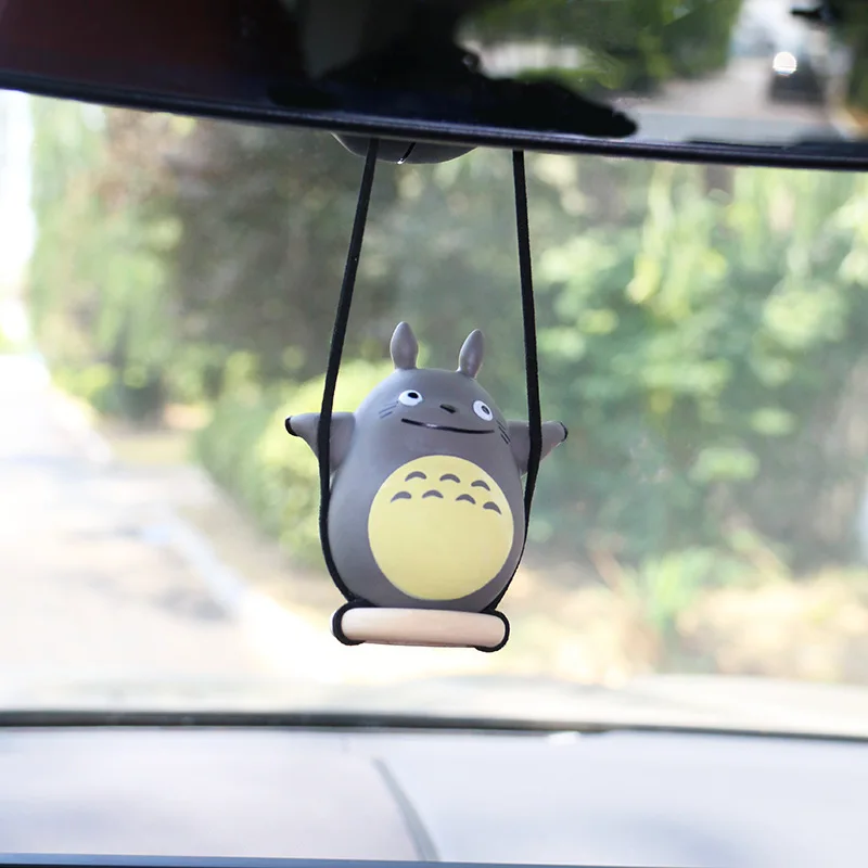 Cute Car Pendant Kawaii Totoro Swing Model Ornament Ghibli Anime Hanging Interior Decoration Auto Rearview Mirror Accessories
Cute Car Pendant Kawaii Totoro Swing Model Ornament Ghibli Anime Hanging Interior Decoration Auto Rearview Mirror Accessories