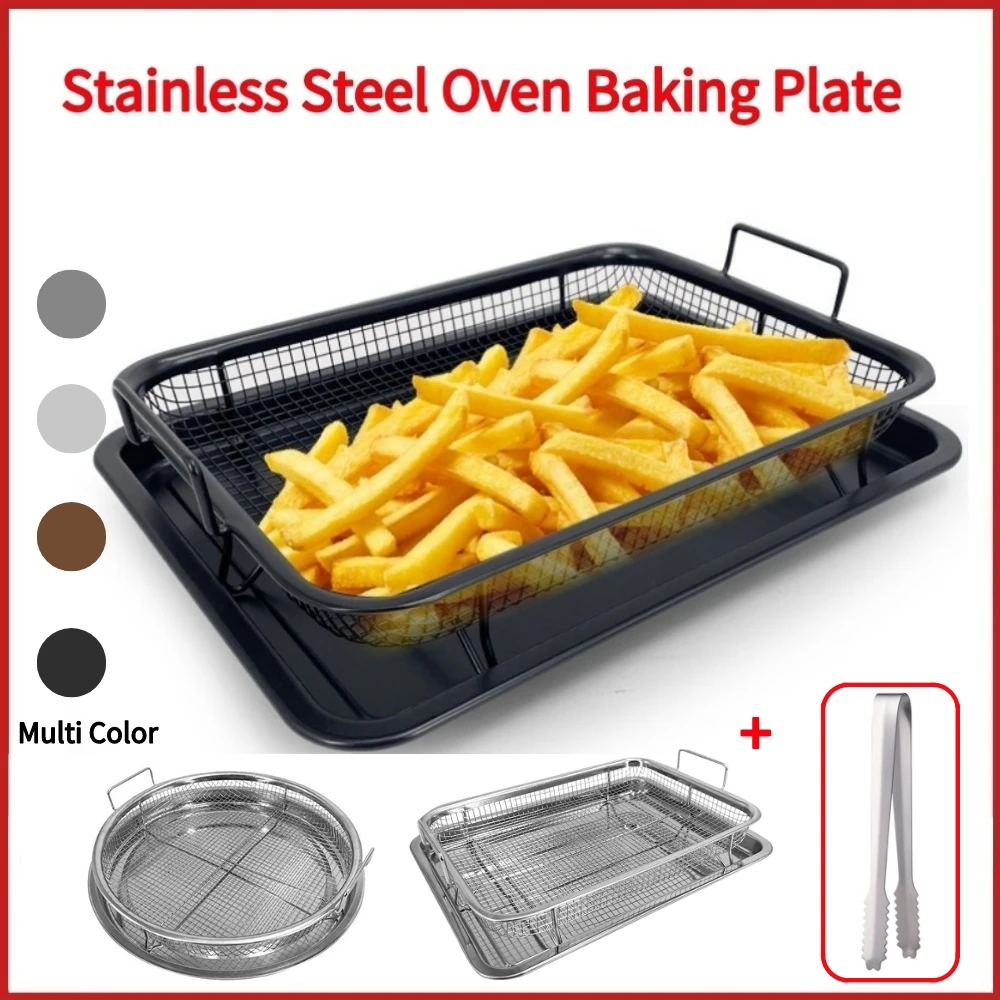 Copper Baking Tray Oil Frying Baking Pan Stainless Steel Non-stick Chips Basket Baking Dish Grill Mesh Square Frying Colander
Copper Baking Tray Oil Frying Baking Pan Stainless Steel Non-stick Chips Basket Baking Dish Grill Mesh Square Frying Colander