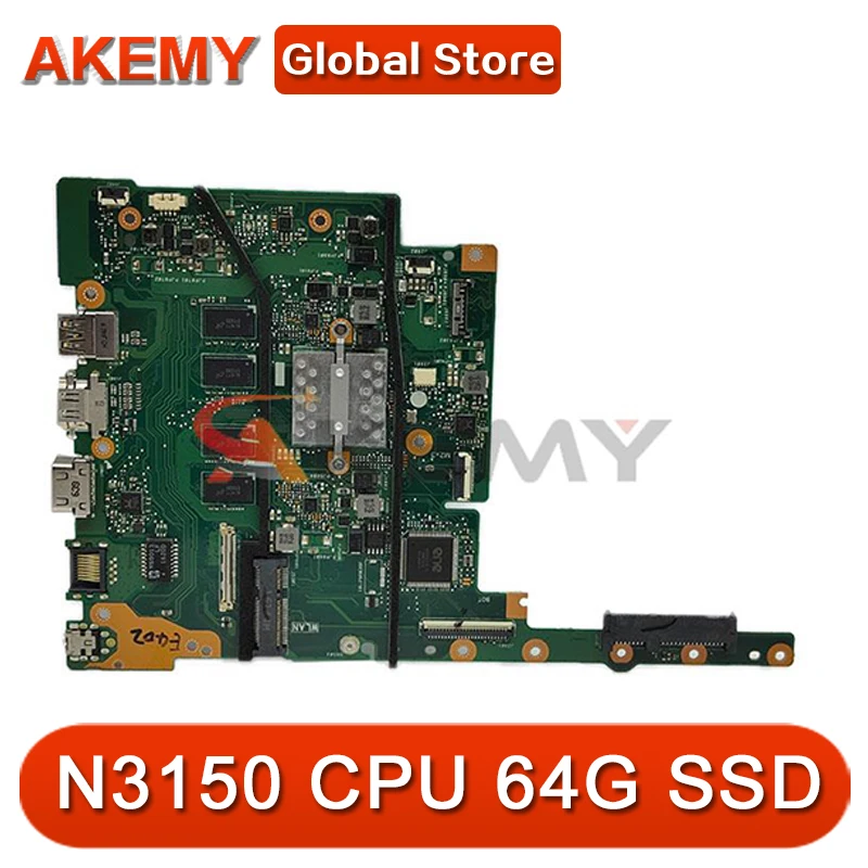 Материнская плата E402SA для ноутбука ASUS E402S E402SA E502S E502SA, оригинальная материнская плата 4GB-RAM N3150, ЦП 64 Гб SSD
Материнская плата E402SA для ноутбука ASUS E402S E402SA E502S E502SA, оригинальная материнская плата 4GB-RAM N3150, ЦП 64 Гб SSD