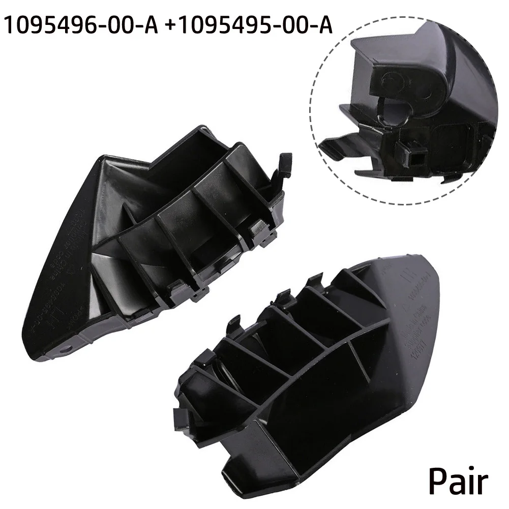 2pcs Car Front Left 1095495-00-A & Right 1095496-00-A Bumper Fender Bracket For Tesla Model S 2012-2021 Plastic Auto Accessorie
2pcs Car Front Left 1095495-00-A & Right 1095496-00-A Bumper Fender Bracket For Tesla Model S 2012-2021 Plastic Auto Accessorie