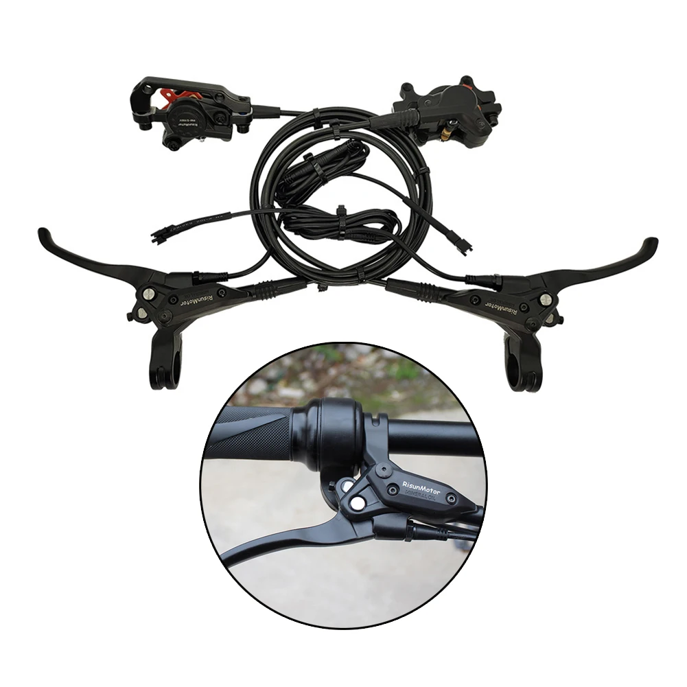 Electric Bike Hydraulic Disc Brake Oil Pressure Brake E-Bike Clamp Caliper Parts SM- 2A Plug Electric Bicycle Front Rear Set New
Electric Bike Hydraulic Disc Brake Oil Pressure Brake E-Bike Clamp Caliper Parts SM- 2A Plug Electric Bicycle Front Rear Set New