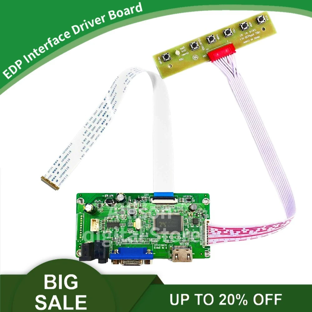 New Kit for 15.6Inch NV156FHM-N61 NV156FHM-N42 HDMI+VGA+Audio 1920x1080 LCD LED Screen 30pin EDP controller Board Driver
New Kit for 15.6Inch NV156FHM-N61 NV156FHM-N42 HDMI+VGA+Audio 1920x1080 LCD LED Screen 30pin EDP controller Board Driver