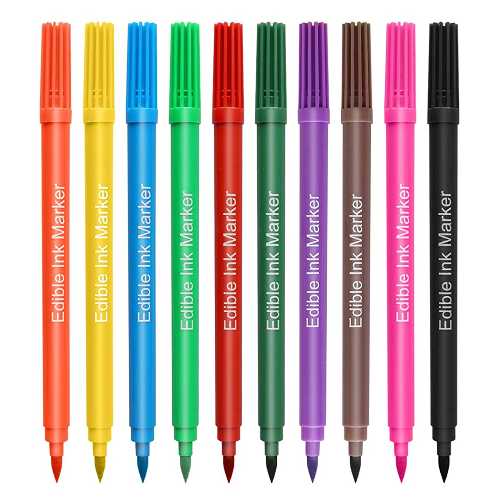 10 Pcs DIY Edible Pigment Pen Food Drawer Color Pencils Markers Cake Biscuit Cookie Painting Decorating Tool Bake Accessories
10 Pcs DIY Edible Pigment Pen Food Drawer Color Pencils Markers Cake Biscuit Cookie Painting Decorating Tool Bake Accessories