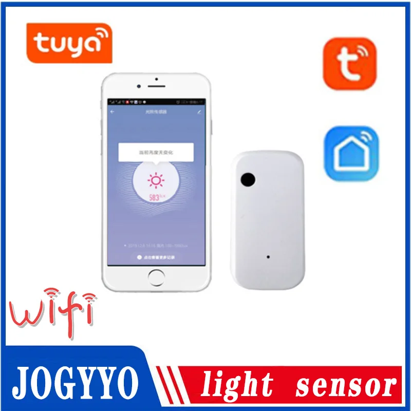 ZigBee3.0/WiFi Illumination Sensor Tuya Smart Home Remote Brightness Sensor Linkage Control Lighting Automation
ZigBee3.0/WiFi Illumination Sensor Tuya Smart Home Remote Brightness Sensor Linkage Control Lighting Automation