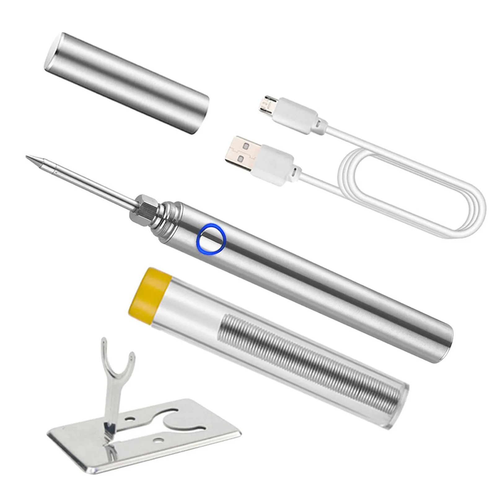 Wireless Charging Welding Tool 5V 15W Electronics Soldering Iron Kit Electrical Soldering Repair Tool for Metal Jewelry Electric
Wireless Charging Welding Tool 5V 15W Electronics Soldering Iron Kit Electrical Soldering Repair Tool for Metal Jewelry Electric