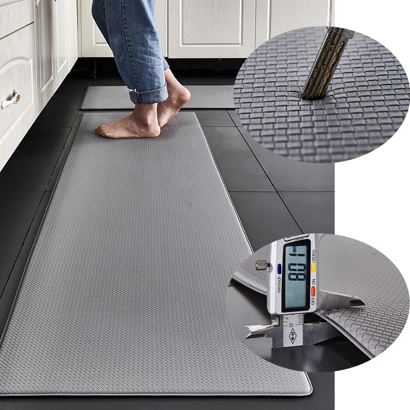 Thickend PU Leather Long Kitchen Mat Waterproof Oil Proof Non-slip Floor Foot Mats Bath Carpet Soft Home Balcony Corridor Decor
Thickend PU Leather Long Kitchen Mat Waterproof Oil Proof Non-slip Floor Foot Mats Bath Carpet Soft Home Balcony Corridor Decor