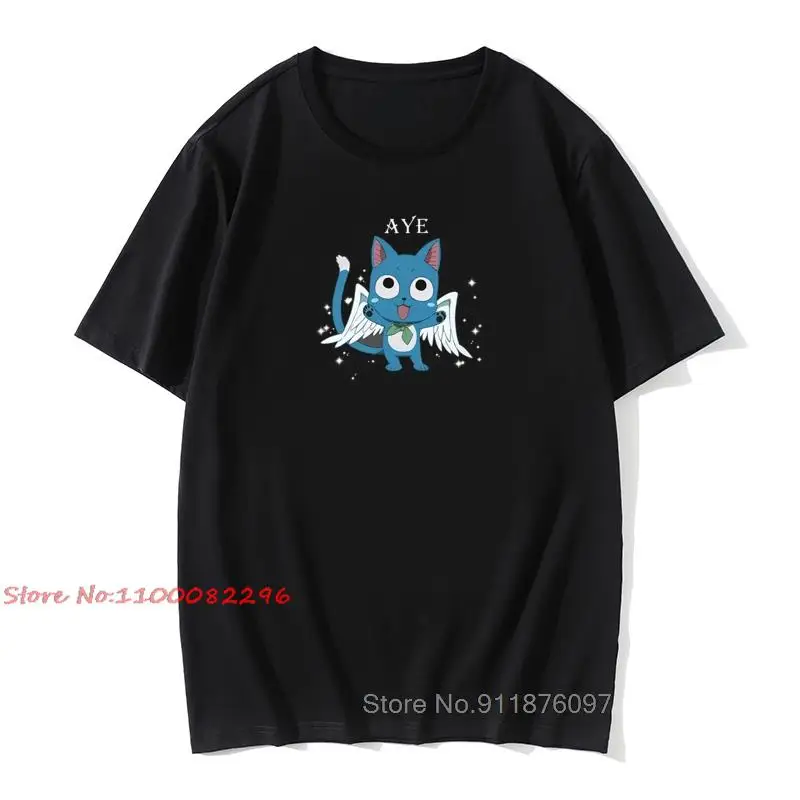 Fairy Tail T Shirt Happy Fairy Tail Cat T-Shirt Cute Retro Tee Shirt Short Sleeve Mens 100% Cotton 3xl Print Tshirt
Fairy Tail T Shirt Happy Fairy Tail Cat T-Shirt Cute Retro Tee Shirt Short Sleeve Mens 100% Cotton 3xl Print Tshirt