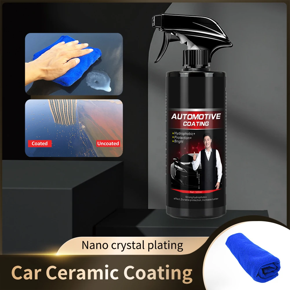 500ML 9H Hardness Car Detailing Ceramic Coating Nano Glass Plated Crystal Car Polish Car Care Kit Auto Accessories
500ML 9H Hardness Car Detailing Ceramic Coating Nano Glass Plated Crystal Car Polish Car Care Kit Auto Accessories
