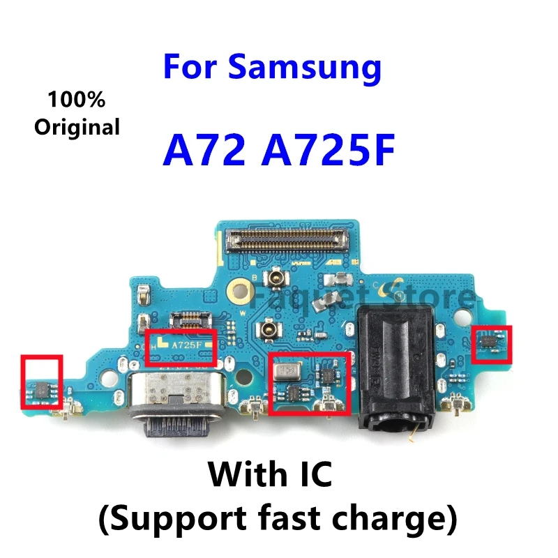 Новый разъем для зарядного порта, гибкий кабель для Samsung Galaxy A72 SM-A725F OEM, USB-порт для зарядки
Новый разъем для зарядного порта, гибкий кабель для Samsung Galaxy A72 SM-A725F OEM, USB-порт для зарядки