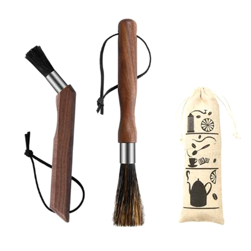 2Pcs Coffee Grinder Cleaning Brush With Natural Bristles Lanyard Coffee Machine Brush Cleaner Tool For Barista Kitchen
2Pcs Coffee Grinder Cleaning Brush With Natural Bristles Lanyard Coffee Machine Brush Cleaner Tool For Barista Kitchen