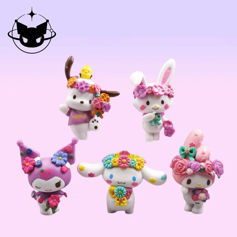 5PCS Anime Kuromi New Desktop Dolls Cartoon Cute Kawaii Cinnamoroll Mymelody Sanrio Bake Cake Decorations Toys Girls Kids Gifts
5PCS Anime Kuromi New Desktop Dolls Cartoon Cute Kawaii Cinnamoroll Mymelody Sanrio Bake Cake Decorations Toys Girls Kids Gifts