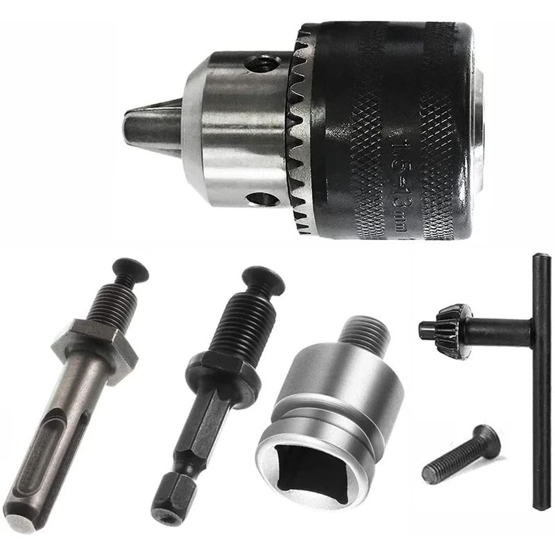 1.5-13Mm Drill Chuck 1/2-20 UNF With SDS Plus Adapter And Collet Key Drill Chuck For Drilling Electric Drill Conversion
1.5-13Mm Drill Chuck 1/2-20 UNF With SDS Plus Adapter And Collet Key Drill Chuck For Drilling Electric Drill Conversion