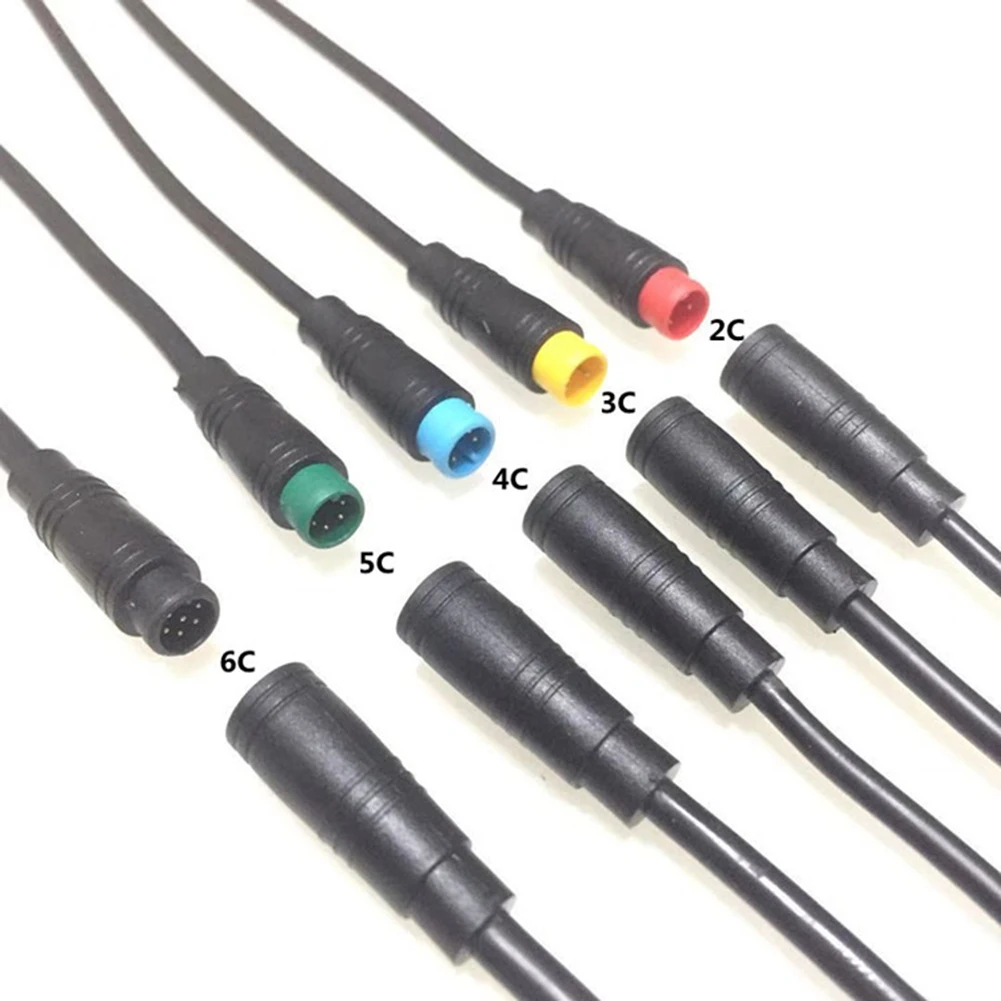 2-6 Pin M8Electric Bike Butt Plug Waterproof Cable Male Female Connector 30CM 24AWG 5 Pairs Cable Male And Female Connectors
2-6 Pin M8Electric Bike Butt Plug Waterproof Cable Male Female Connector 30CM 24AWG 5 Pairs Cable Male And Female Connectors