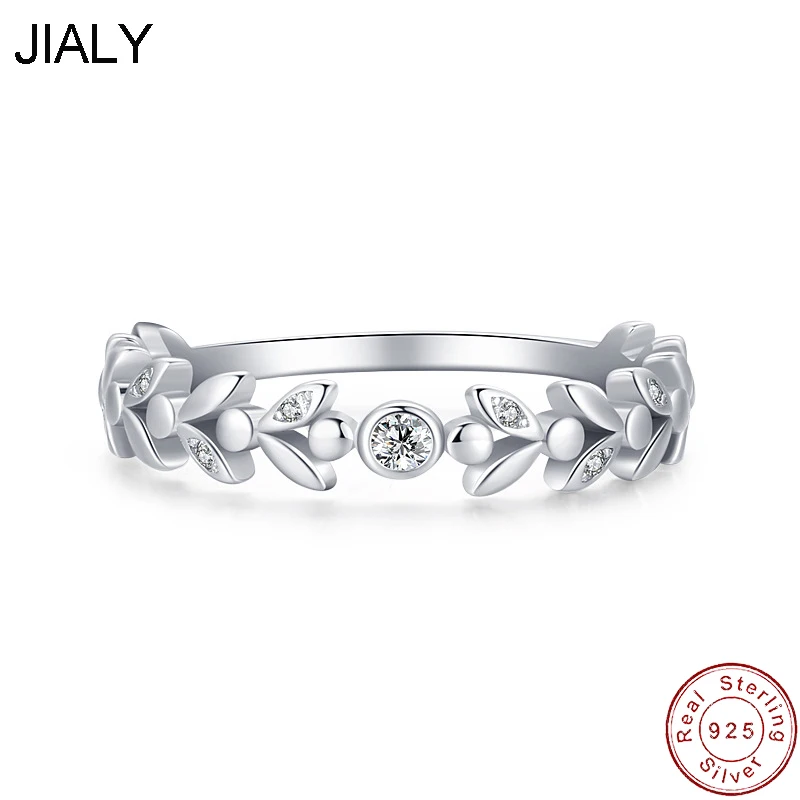 JIALY European CZ 925 Sterling Silver Romantic Petals Ring For Women Birthday Party Wedding Gift Jewelry
JIALY European CZ 925 Sterling Silver Romantic Petals Ring For Women Birthday Party Wedding Gift Jewelry