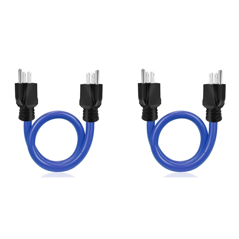 2X 3Prong Double Male Extension Cord,Generator Cord,Male Extension Cord,Transfer Switch Adapter Cord, 12AWG 125V US Plug
2X 3Prong Double Male Extension Cord,Generator Cord,Male Extension Cord,Transfer Switch Adapter Cord, 12AWG 125V US Plug