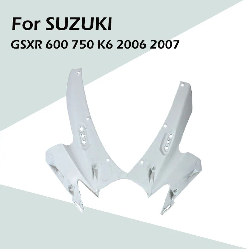 Для SUZUKI GSXR 600 750 K6 2006 2007 аксессуары для мотоциклов Неокрашенная голова обтекатель носа передний верхний ABS Инжекция обтекатель
Для SUZUKI GSXR 600 750 K6 2006 2007 аксессуары для мотоциклов Неокрашенная голова обтекатель носа передний верхний ABS Инжекция обтекатель
