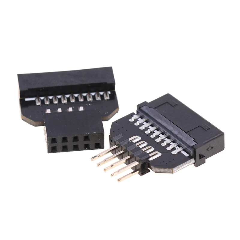 Motherboard USB2.0 9Pin To USB3.0 19pin Front Panel Connector Converter USB 3.0 19/20pin To USB 2.0 9pin Header Female Adapter
Motherboard USB2.0 9Pin To USB3.0 19pin Front Panel Connector Converter USB 3.0 19/20pin To USB 2.0 9pin Header Female Adapter