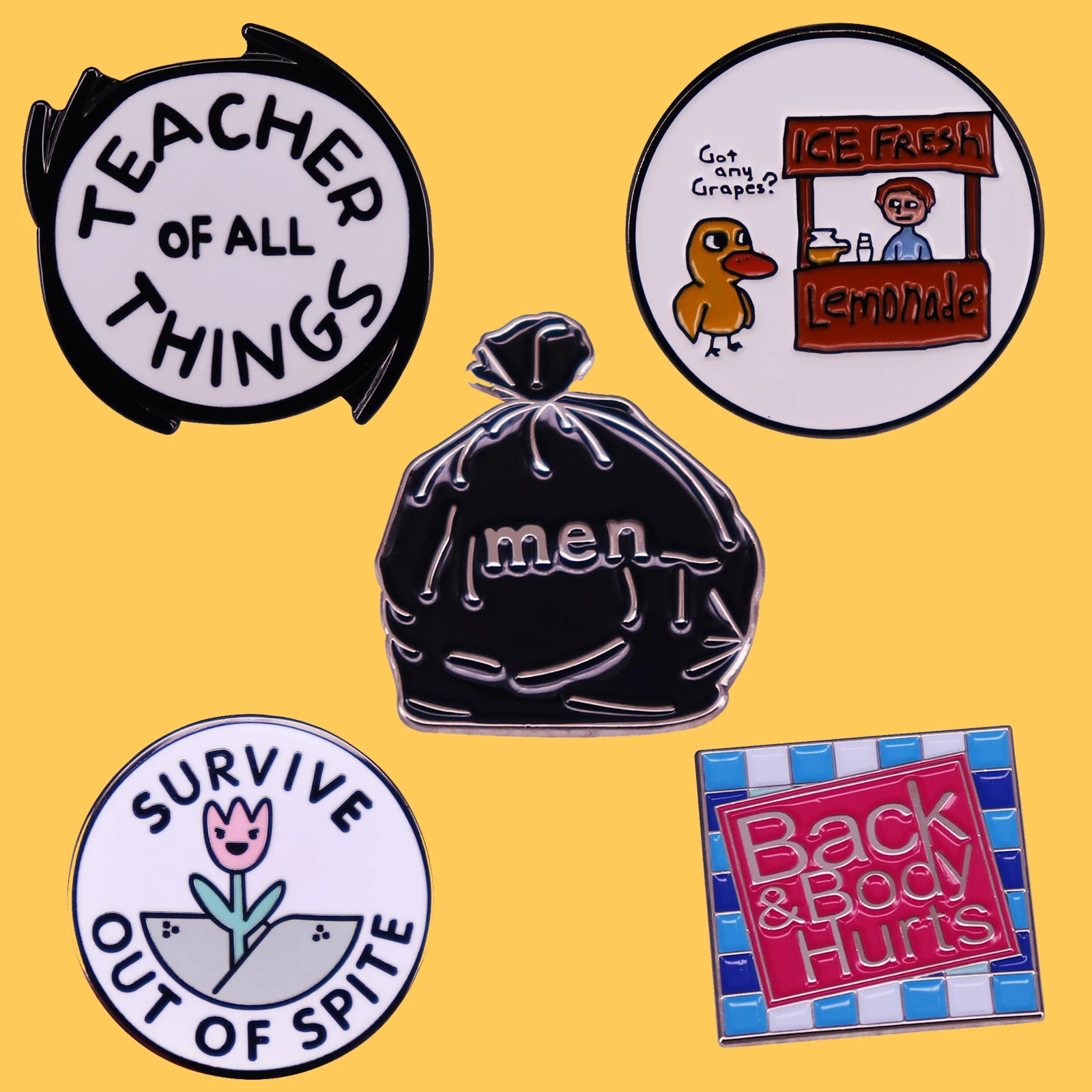 Flower Metal Enamel Pin Lapel Pins Badges on Backpack Women Brooch for Clothing Jewelry Fashion Accessories Teacher Gift
Flower Metal Enamel Pin Lapel Pins Badges on Backpack Women Brooch for Clothing Jewelry Fashion Accessories Teacher Gift