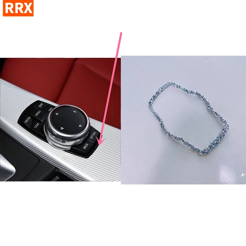 For BMW X3 X4 X5 X6 F10 F20 F30 F34 f07 f25 F26 F15 F16 Car Multimedia Frame Sticker Bling Bling Crystal Rhinestones Interior
For BMW X3 X4 X5 X6 F10 F20 F30 F34 f07 f25 F26 F15 F16 Car Multimedia Frame Sticker Bling Bling Crystal Rhinestones Interior