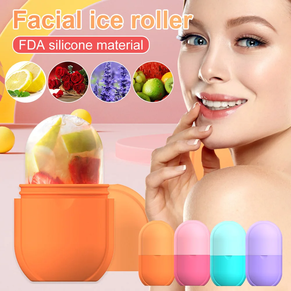 Facial Ice Roller Silicone Ice Massager Remove Puffiness Shrink Pores Reusable Face Lifting Massage Tool Skin Care
Facial Ice Roller Silicone Ice Massager Remove Puffiness Shrink Pores Reusable Face Lifting Massage Tool Skin Care