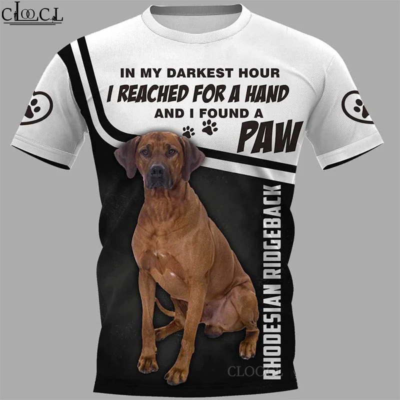 HX Newest Popular Rhodesian Ridgeback Unisex T-Shirt Men Streetwear 3D Print Harajuku Short Sleeve Casual Pullover Drop Shipping
HX Newest Popular Rhodesian Ridgeback Unisex T-Shirt Men Streetwear 3D Print Harajuku Short Sleeve Casual Pullover Drop Shipping