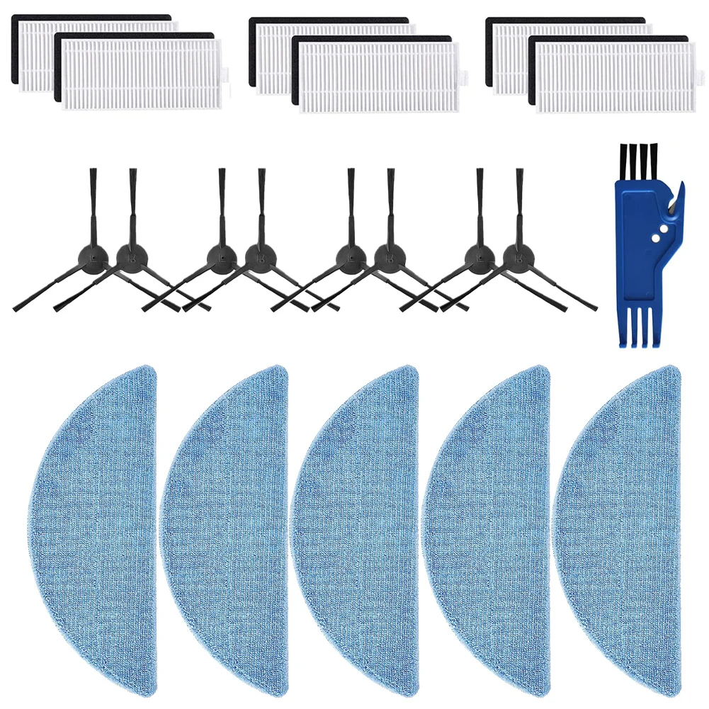 Washable Mop Cloth Side Brush Filter Replacement Set For Tikom G7000 G6000 Vacuum Cleaner Household Cleaning Tools Accessories
Washable Mop Cloth Side Brush Filter Replacement Set For Tikom G7000 G6000 Vacuum Cleaner Household Cleaning Tools Accessories