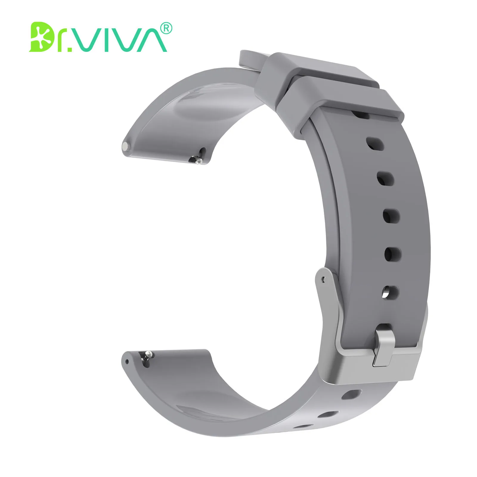 DR.VIVA 20MM Silicone Watch Bands Quick Release Stainless Steel Buckle Soft Rubber Replacement Smart Watch Straps
DR.VIVA 20MM Silicone Watch Bands Quick Release Stainless Steel Buckle Soft Rubber Replacement Smart Watch Straps