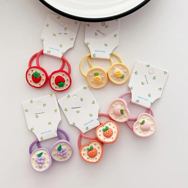 Baby Girls Hair Band Cartoon Fruit Elastic Rubber Band Infant Girl Hair Accessories Sweet Kids Headwear Cute Hair Ties 
Baby Girls Hair Band Cartoon Fruit Elastic Rubber Band Infant Girl Hair Accessories Sweet Kids Headwear Cute Hair Ties