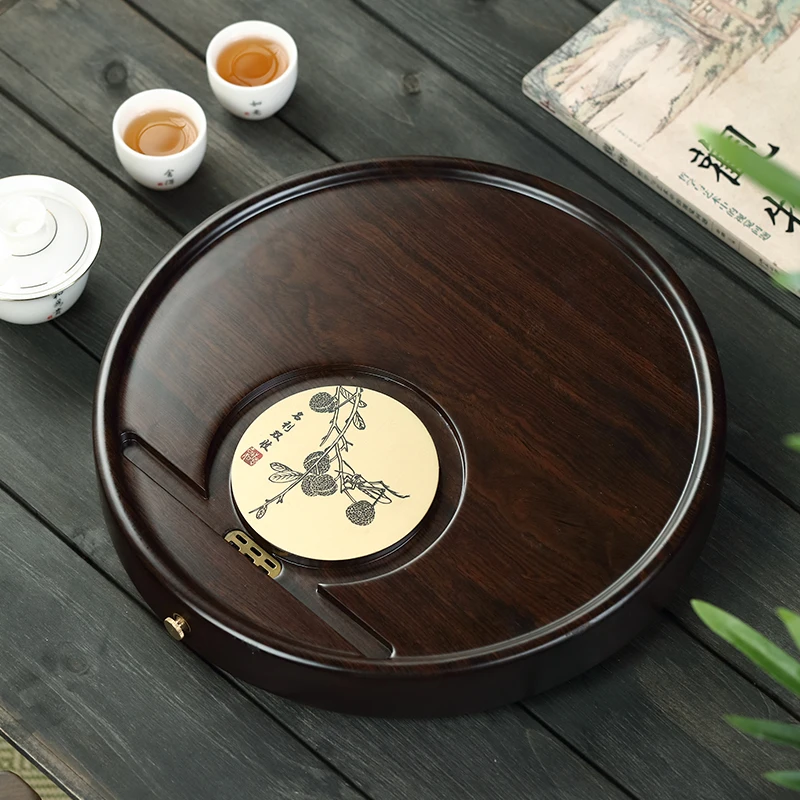 Solid Wood Tea Trays Round Household Small Tea Table Simple Kung Fu Tea Set Trays Decorative Bandejas Decorativas Wooden Trays
Solid Wood Tea Trays Round Household Small Tea Table Simple Kung Fu Tea Set Trays Decorative Bandejas Decorativas Wooden Trays