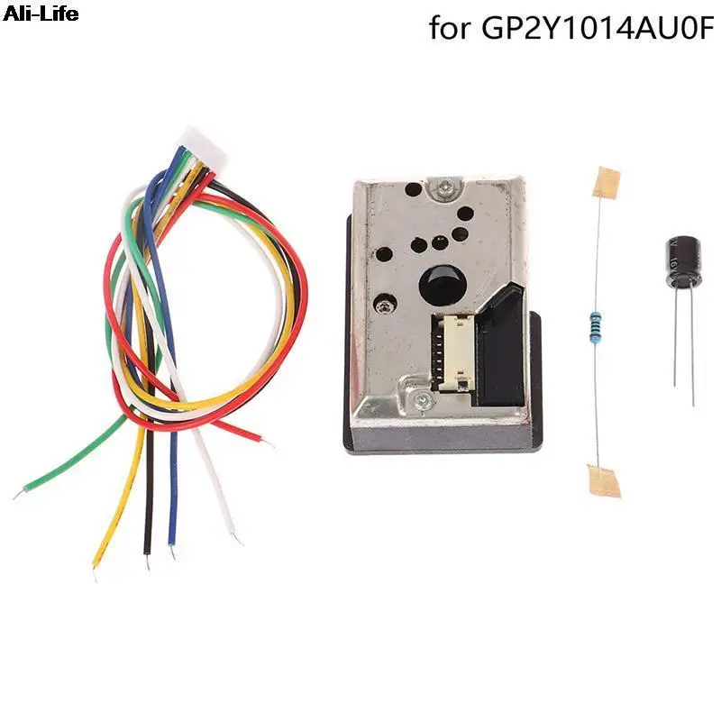 GP2Y1014AU0F Compact Optical Dust Sensor Compatible GP2Y1010AU0F GP2Y1010AUOF Smoke Particle Sensor With Cable 
GP2Y1014AU0F Compact Optical Dust Sensor Compatible GP2Y1010AU0F GP2Y1010AUOF Smoke Particle Sensor With Cable