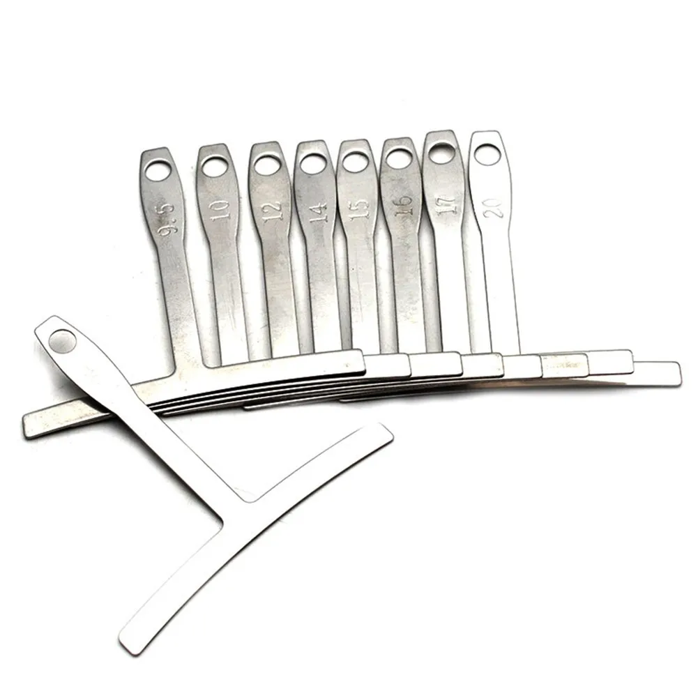 9Pcs Guitar Under String Radius Gauge Neck Notched Straight Edge Builder Measure Luthier Tools Bass Strings Repair Tool Set
9Pcs Guitar Under String Radius Gauge Neck Notched Straight Edge Builder Measure Luthier Tools Bass Strings Repair Tool Set