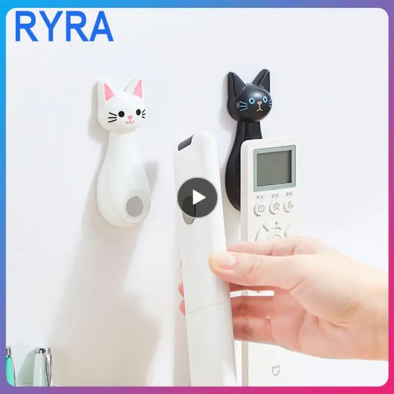Magnetic Hook Wall Magnetic Storage Cat Remote Control Hook Strong Paste Punch-free Traceless Holder Hook 
Magnetic Hook Wall Magnetic Storage Cat Remote Control Hook Strong Paste Punch-free Traceless Holder Hook