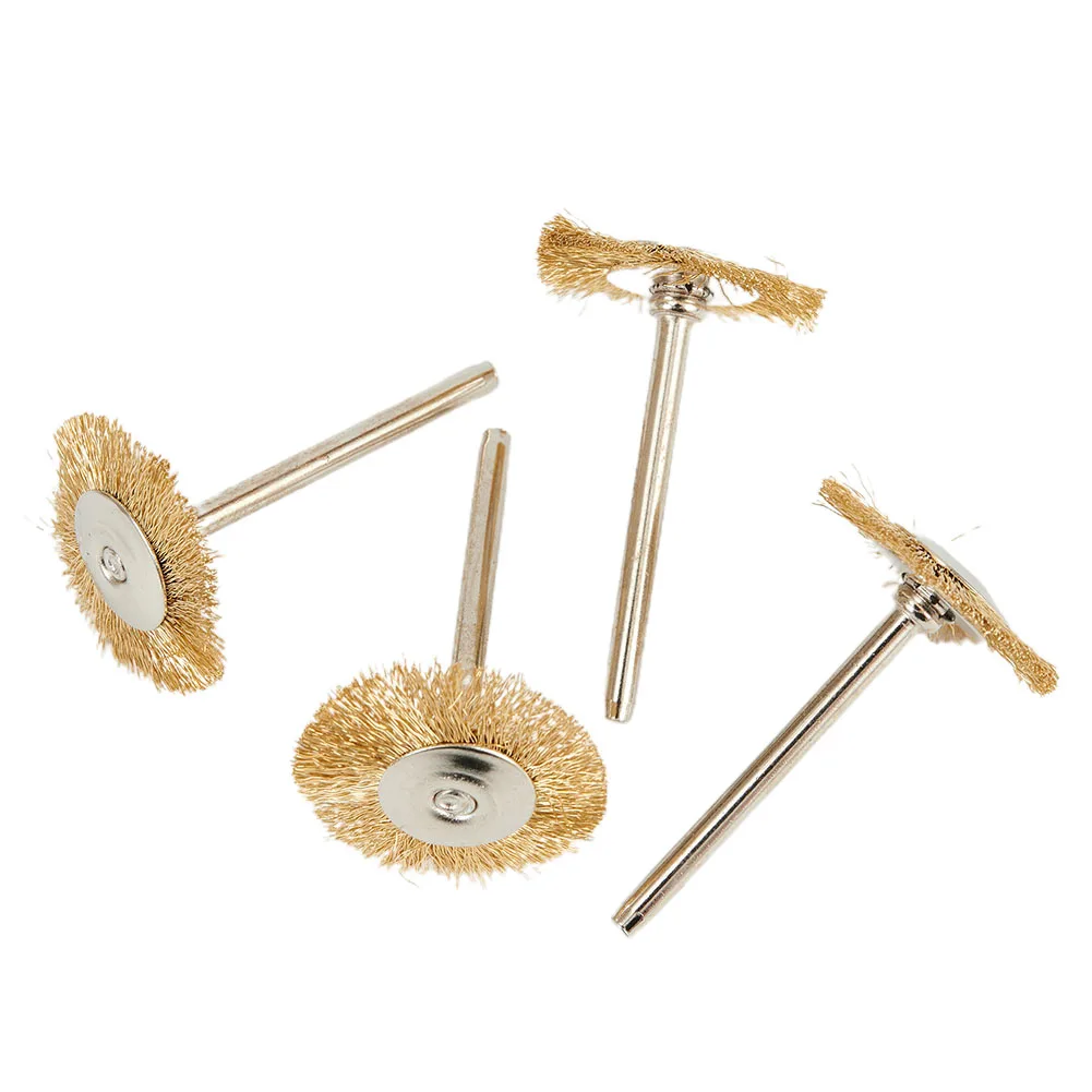 10Pcs Brass Wire Brush Round Paint Rust Remover Brushes Metal Grinding Polishing Burring Wheel Disc For Grinder Rotary Tools
10Pcs Brass Wire Brush Round Paint Rust Remover Brushes Metal Grinding Polishing Burring Wheel Disc For Grinder Rotary Tools