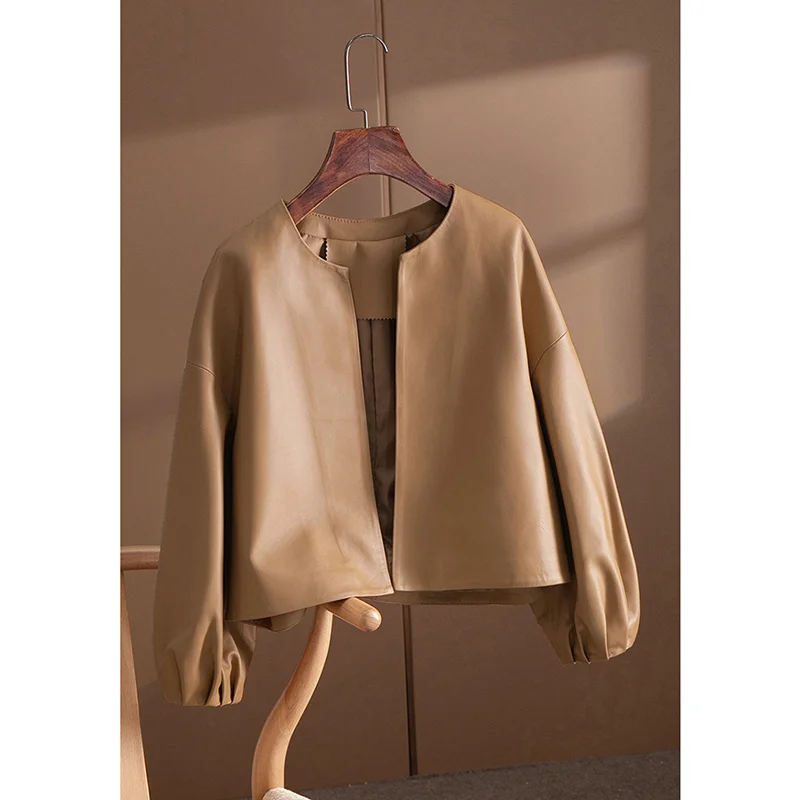 2023 High Quality Genuine Leather Jackets Women Spring Autumn Short Simple Coat Female Real Sheepskin Women Jacket Femme VesteZj
2023 High Quality Genuine Leather Jackets Women Spring Autumn Short Simple Coat Female Real Sheepskin Women Jacket Femme VesteZj