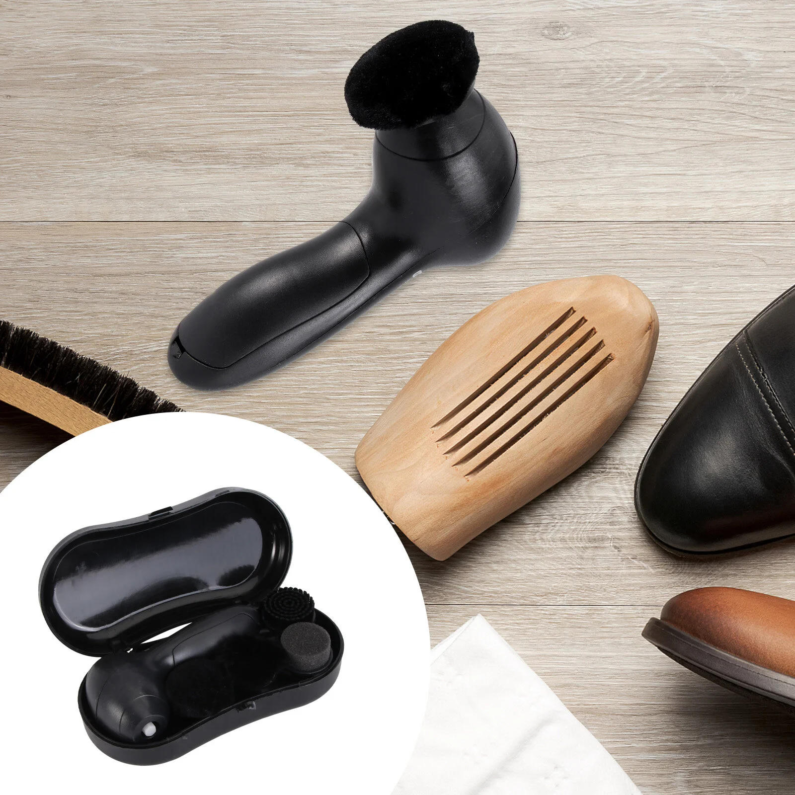 Canvas Shoes Polishing Supply Care Polisher Cleaning Tool Brush Footwear Birthday Gift Kit
Canvas Shoes Polishing Supply Care Polisher Cleaning Tool Brush Footwear Birthday Gift Kit