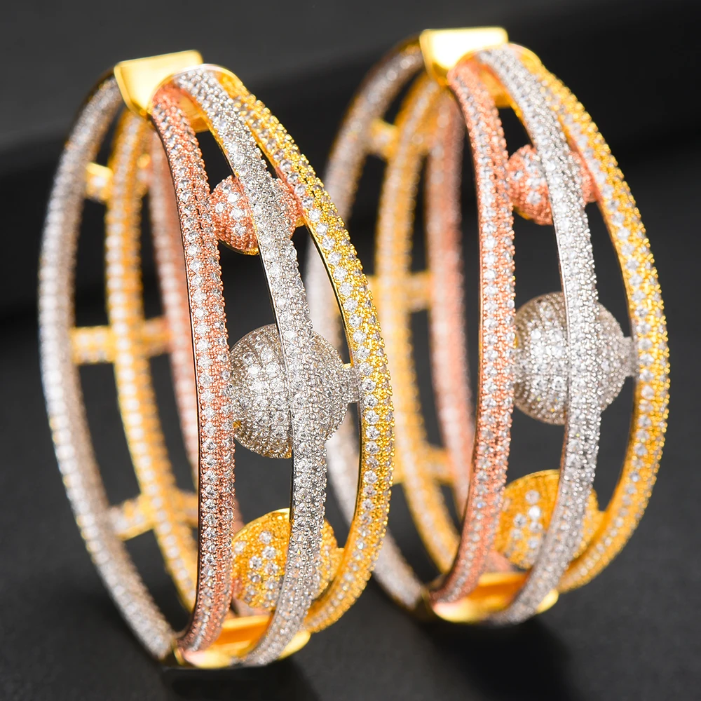 Soramoore 2022 African Nigerian Hoop Earrings for Noble Women Bridal Luxury Gorgeous Romantic Cute Wedding Jewelry for Brides
Soramoore 2022 African Nigerian Hoop Earrings for Noble Women Bridal Luxury Gorgeous Romantic Cute Wedding Jewelry for Brides
