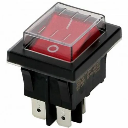 RED 2 Position 4 Pins Switch POWER PUMP ON OFF Illuminated Rocker Switch KCD4 16A 250V AC / 20A 125V ACFor DIY Home Tool Parts
RED 2 Position 4 Pins Switch POWER PUMP ON OFF Illuminated Rocker Switch KCD4 16A 250V AC / 20A 125V ACFor DIY Home Tool Parts