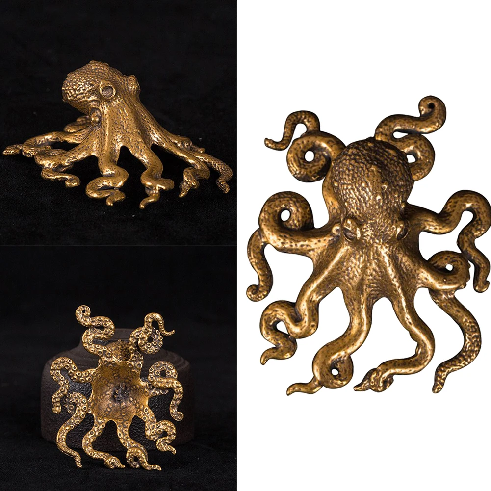 Octopus Ornament Antique Craftsmanship Brass Octopus Ceremony Accessories Clear Texture Hard Texture Octopus Ornaments
Octopus Ornament Antique Craftsmanship Brass Octopus Ceremony Accessories Clear Texture Hard Texture Octopus Ornaments