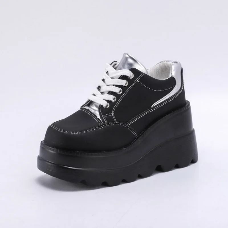 ZLMIAO SHZHANG Brand Women‘s Sneakers Wedges Lace Up Platform Shoes Vulcanized Shoes Casual Comfy Height Increasing Shoe
ZLMIAO SHZHANG Brand Women‘s Sneakers Wedges Lace Up Platform Shoes Vulcanized Shoes Casual Comfy Height Increasing Shoe