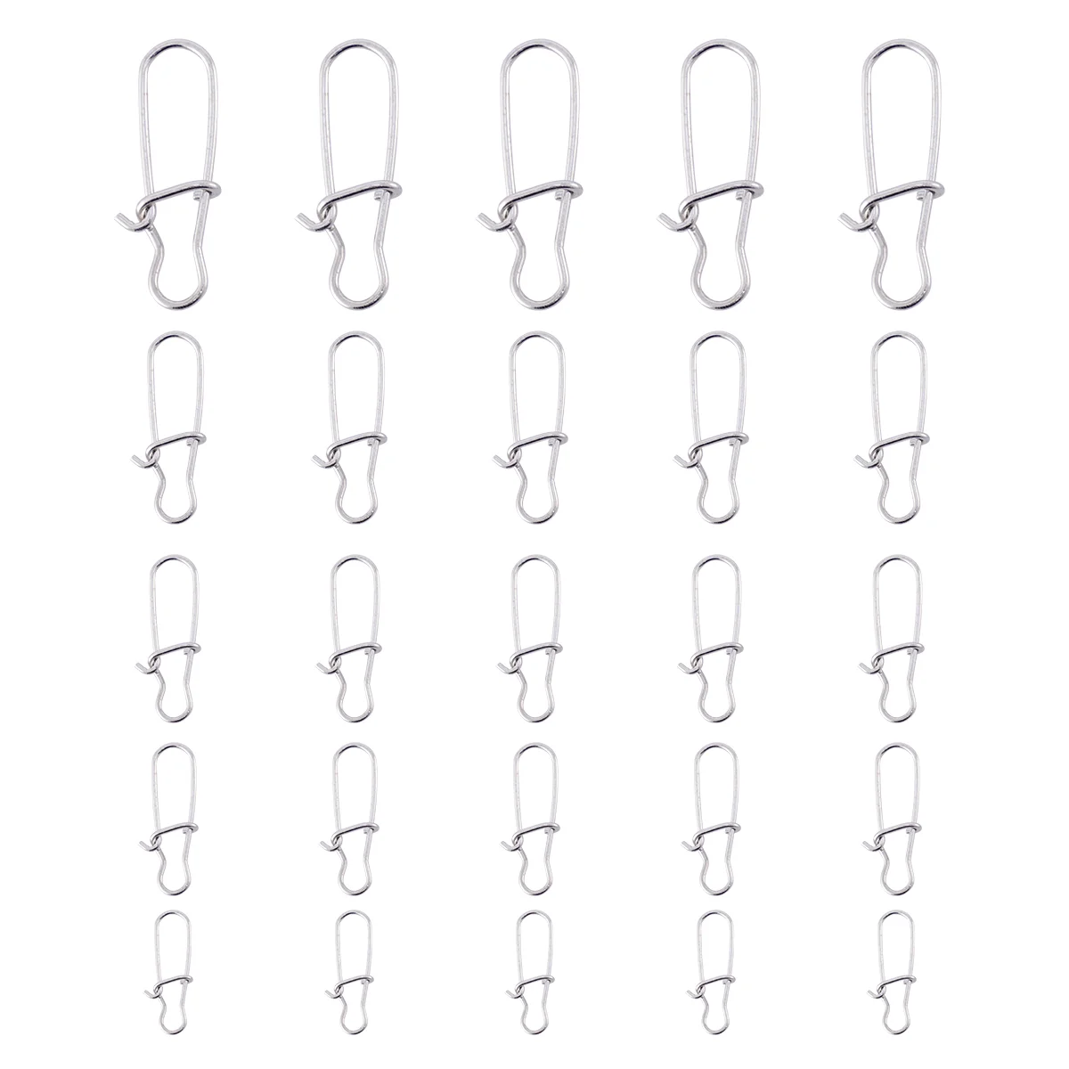 Lock Snap Swivel Duo Lure Connector Snaps Pin Hooked Rings Quick Clip Connectors Stainless Steel Hook Fishing accessories
Lock Snap Swivel Duo Lure Connector Snaps Pin Hooked Rings Quick Clip Connectors Stainless Steel Hook Fishing accessories