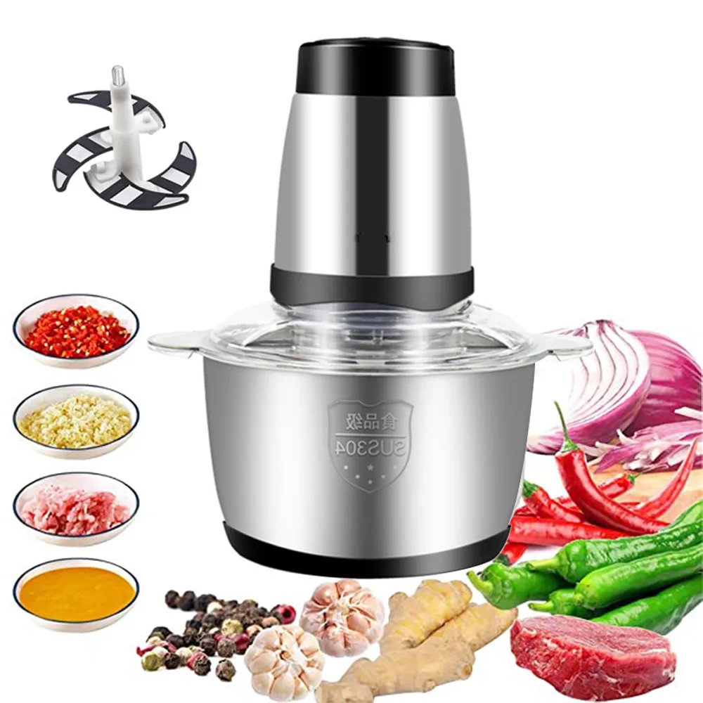 220V Threespeed Largecapacity All Stainless Steel Electric Household Meat Grinder Kitchen Food Processorfood Chopper
220V Threespeed Largecapacity All Stainless Steel Electric Household Meat Grinder Kitchen Food Processorfood Chopper