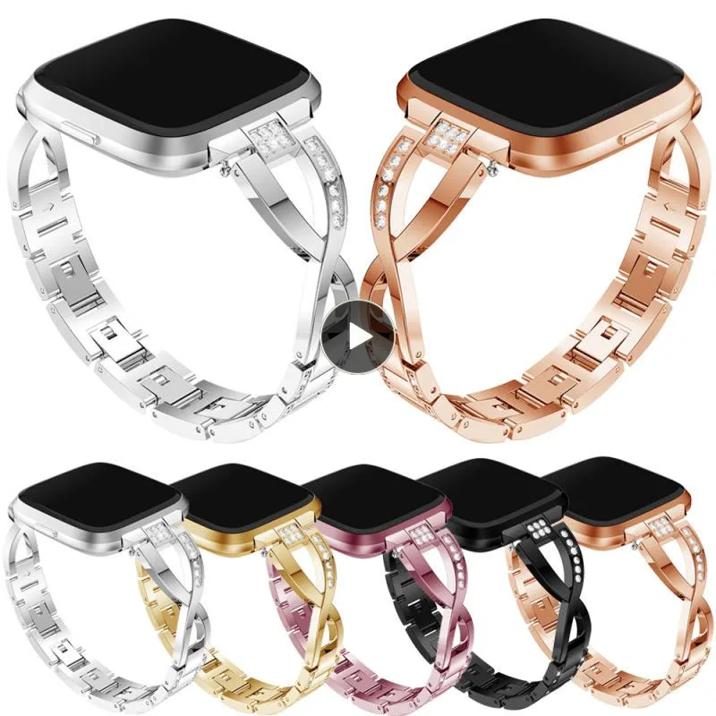 Loop Strap For Fitbit Versa / Versa Lite Watch Band Smart Bracelet Stainless Diamond-studded Watch Strap Sports Woman Wrist Band
Loop Strap For Fitbit Versa / Versa Lite Watch Band Smart Bracelet Stainless Diamond-studded Watch Strap Sports Woman Wrist Band