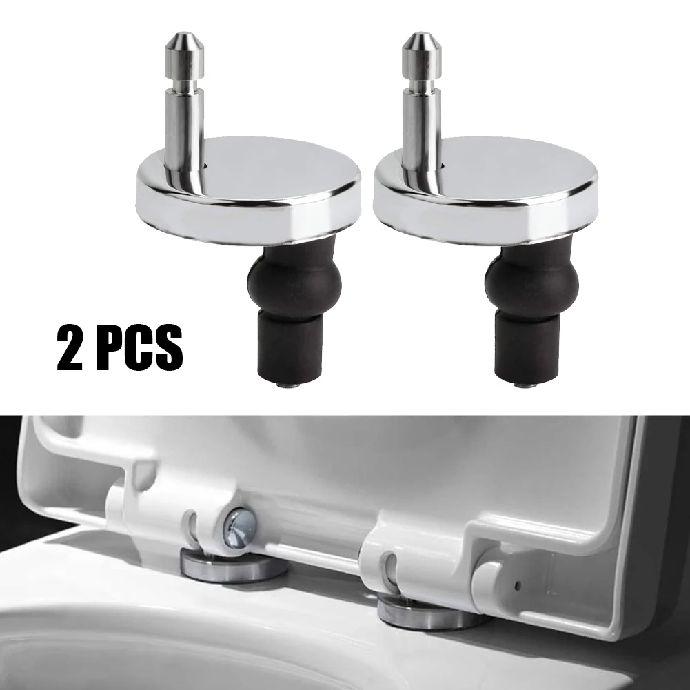 2pcs Toilet Seat Hinges Soft Release Quick Fit Replacement Universal Stainless Steel Toilet Seats Top Fix Hinge Home Hardwares
2pcs Toilet Seat Hinges Soft Release Quick Fit Replacement Universal Stainless Steel Toilet Seats Top Fix Hinge Home Hardwares