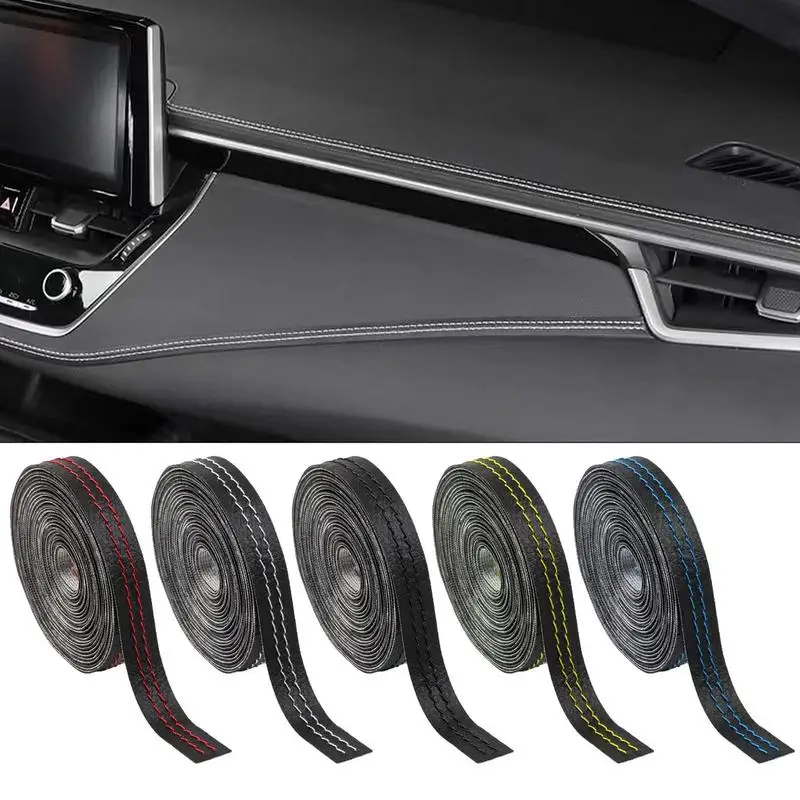 Car Self Adhesive Moulding Interior Molding Decorative Strip Trim Car Interior Dashboard Leather Decoration Strip For Car Style 
Car Self Adhesive Moulding Interior Molding Decorative Strip Trim Car Interior Dashboard Leather Decoration Strip For Car Style